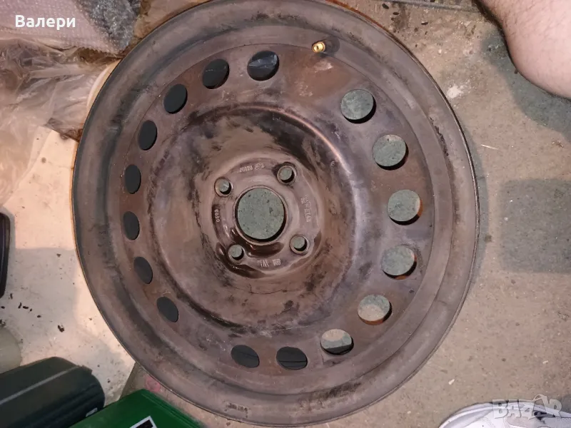 2 броя желязни джанти за Форд фиеста 2004 година , снимка 1