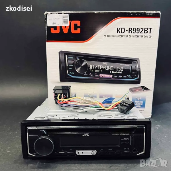 Авто CD JVC - KD-R992BT, снимка 1