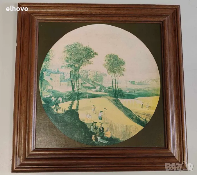 Картина/принт в дървена рамка, лято#2, снимка 1