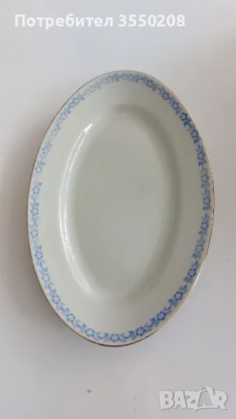 Чиния, елипса, снимка 1