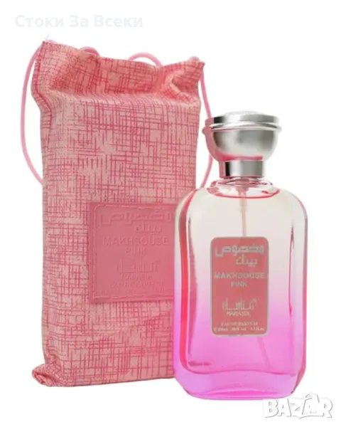 Дамски арабски парфюм Manasik Makhsouse Pink EDP 100 мл, снимка 1