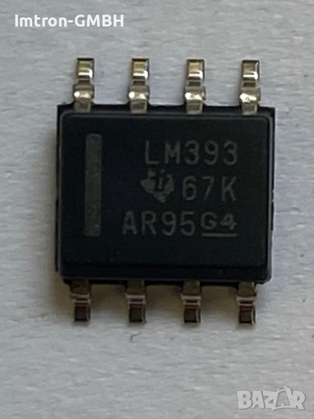 Comparators   LM393-TA75393-LA6393D DIP-8, снимка 1