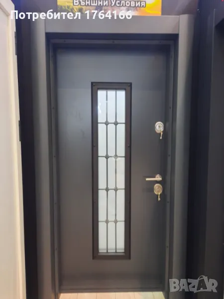 Входни врати със стъкло, снимка 1