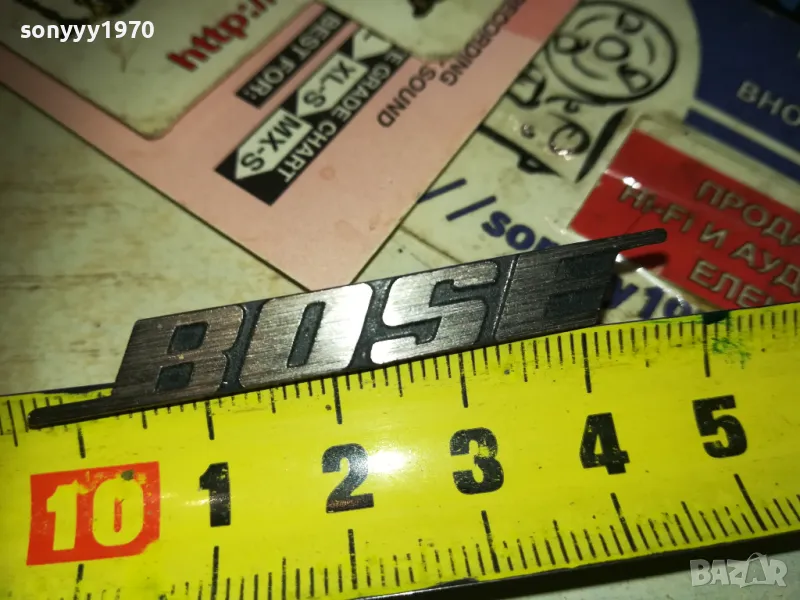 BOSE-ОРИГИНАЛНА ЕМБЛЕМА 1310241055, снимка 1