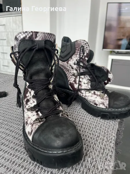 Боти от естествена кожа, снимка 1