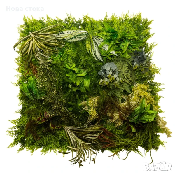 Зелено пано за таван, модел 5104, 100*100 см, снимка 1