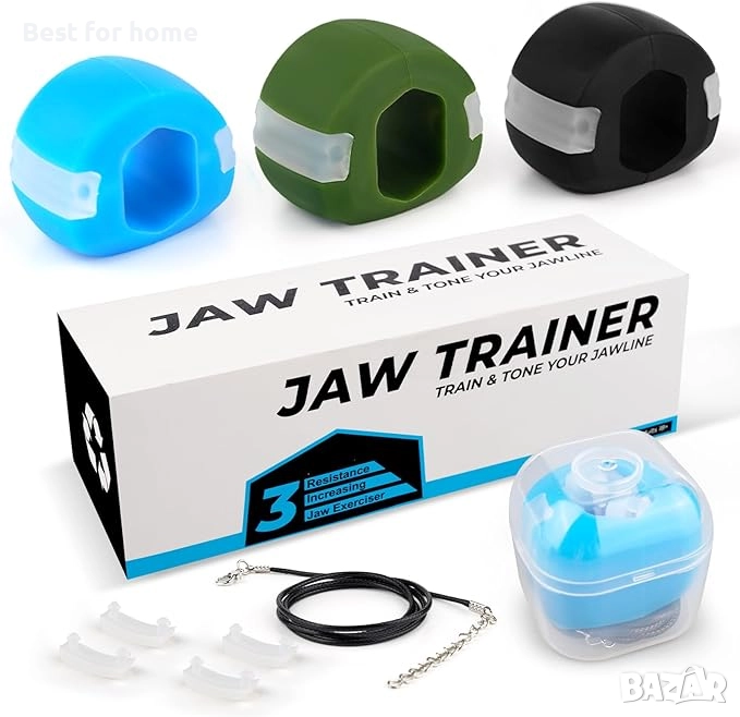 3 бр. Уред за тренажор за челюст BreakMold с три нива на съпротивление, снимка 1