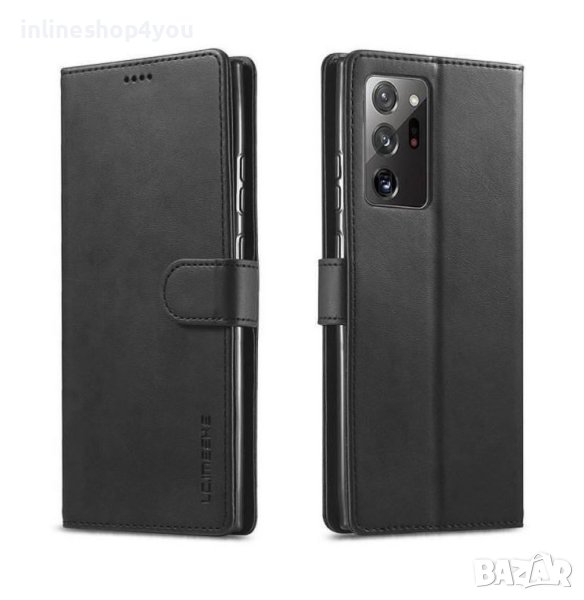 Кожен Калъф Тип Тефтер за Samsung Galaxy Note20 Ultra, снимка 1