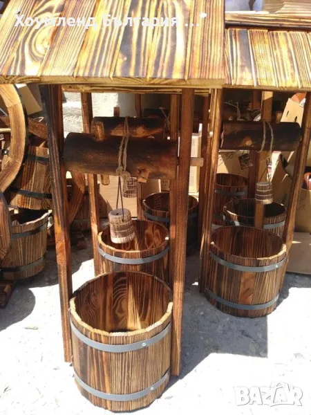 Декоративен кладенец - украса за градина / 80 х 35 см, снимка 1