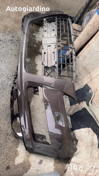 Предна Броня за Audi Q7 - 2010 - 2015, снимка 1