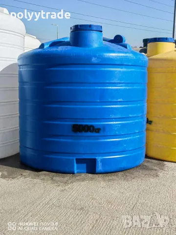 5м*3/Резервоари/Цистерни/ Бидони/ за Вода, Химикали и Горива: Вертикални, снимка 3 - Други стоки за животни - 47831372