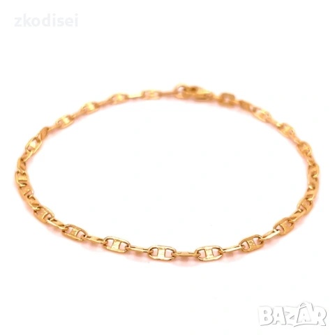 Златна дамска гривна 1,75гр. 18,0см. 14кр. проба:585 модел:36933-5, снимка 2 - Гривни - 53627923