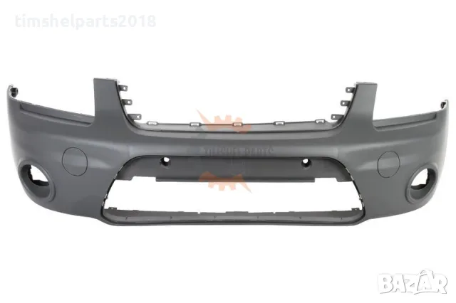 Предна броня "С отвор халогени" за FORD TRANSIT CONNECT 2010-2013 год
