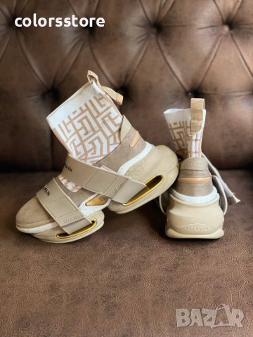Маратонки тип чорап Balmain код FG66AE, снимка 3 - Маратонки - 42525287