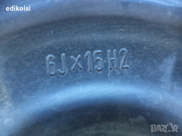 4бр. Джанти 15 Цола за Опел / Деу с 5 болта, снимка 2 - Гуми и джанти - 51539796