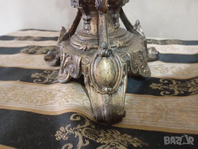 Викториански свещник, снимка 5 - Други ценни предмети - 52511173