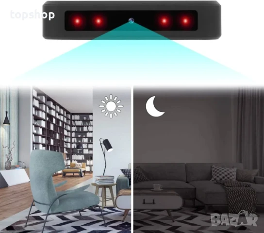 Камерa Igzyz, скрита камера в Power bank 10000 mAh, 1080P нощно виждане, детектор за движение, снимка 3 - IP камери - 50552227