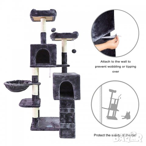 Котешка катерушка / дърво MPJ013G, снимка 8 - За котки - 38611758