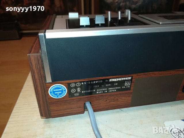 TECHNICS RS-263USD DECK-MADE IN JAPAN ВНОС SWEDEN L1006231921, снимка 17 - Декове - 41084207