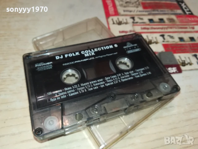 DJ FOLK COLLECTION 6 MIX-ORIGINAL TAPE 0707251913, снимка 3 - Аудио касети - 50941813