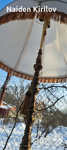 Голяма нощна лампа, снимка 6 - Антикварни и старинни предмети - 53838373