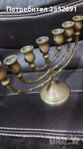 Свещник , снимка 5 - Антикварни и старинни предмети - 50336283