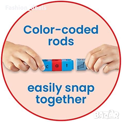 Ново Hand2Mind/ Учебни ресурси за учене на думи/Правопис Игра Деца, снимка 8 - Образователни игри - 41453398