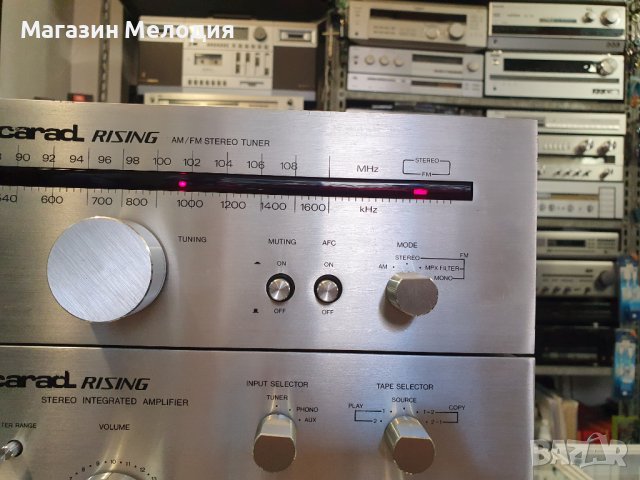 CARAD RISING Аудиосистема състояща се от усилвател Carad Rising SC-3 + тунер Carad Rising SC-2 + кас, снимка 5 - Аудиосистеми - 41546335