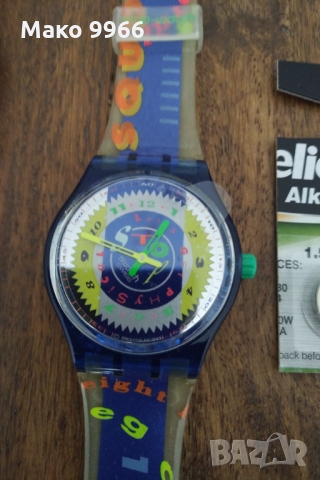 Часовник Swatch Unisex за подарък или за ценители!, снимка 5 - Мъжки - 36035409