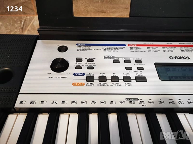 като НОВ синтезатор клавир пиано YAMAHA YPT-260 с 5 октави , снимка 5 - Синтезатори - 52591182