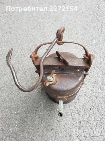 Миньорска карбитена лампа фенер