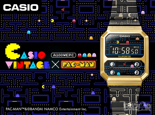 Casio PAC-MAN A100WEPC LIMITED EDITION