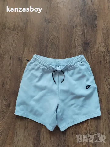 NIKE NSW TCH FLC SHORT FTBLL GREY - МЪЖКИ КЪСИ ПАНТАЛОНИ XL, снимка 5 - Спортни дрехи, екипи - 55729170