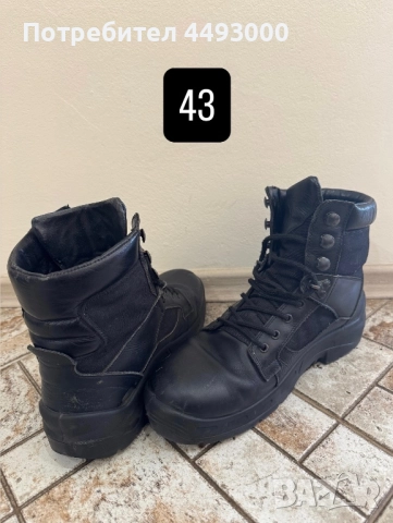 Мъжки Кубинки кожени/полицейски, снимка 7 - Мъжки боти - 52523936