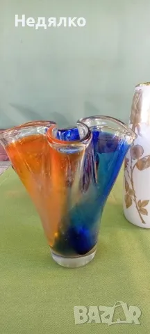 Винтидж ваза,пепелник Мурано,Бавария порцелан, снимка 13 - Други ценни предмети - 47526158