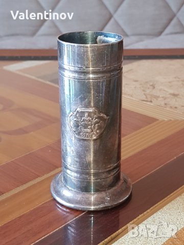 Старинна метална ваза , снимка 1 - Антикварни и старинни предмети - 39472328