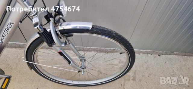 Дамски велосипед Hattrick колело 28", снимка 7 - Велосипеди - 53763953