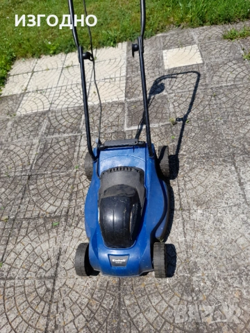 20€ Einhill 90% ПО-ЕВТИНА*ИСКРИ ЧЕТКАТА*ЕЛЕКТРИЧЕСКА КОСАЧКА*РАБОТЕЩА*МОЖЕ И ЗА ЧАСТИ , снимка 2 - Градинска техника - 53795956