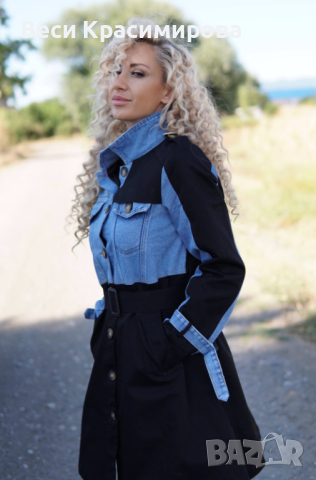 Дамско Манто , Яке, снимка 2 - Якета - 44523127