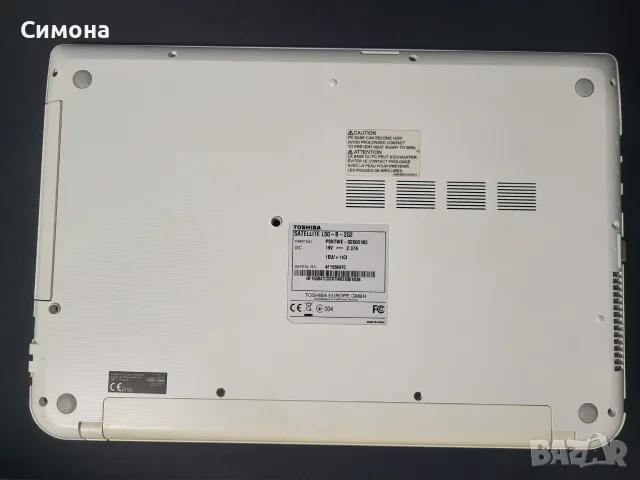 Лаптоп Toshiba., снимка 4 - Лаптопи за дома - 56370192