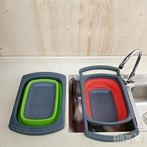 кошница за измиване и изцеждане на плодове и зеленчуци