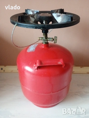 Газова бутилка с котлон 10л