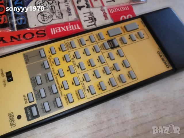 ONKYO RC-383M LEARN REMOTE CONTROL-ВНОС SWISS 1412251630, снимка 12 - Ресийвъри, усилватели, смесителни пултове - 52791628