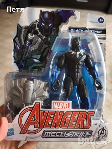 Marvel 2 action figures, Black panther and Iron Man, снимка 2 - Фигурки - 53221630