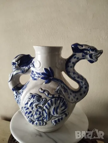 стара порцеланова кана, снимка 5 - Други ценни предмети - 48368768