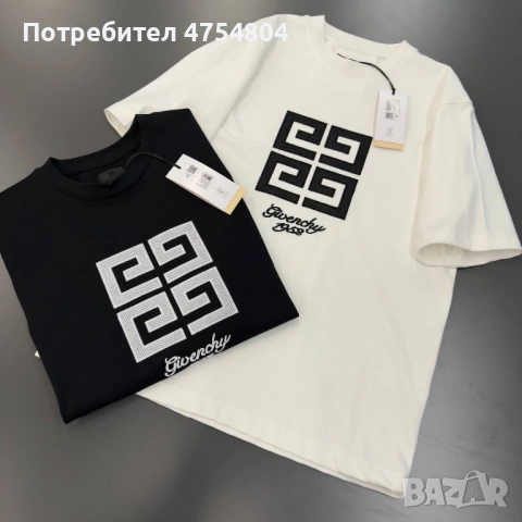 Най-високо качество мъжки тениски Louis Vuitton / Givenchy, снимка 14 - Тениски - 53709797