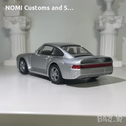 Porsche 959 умален модел, снимка 4 - Коли, камиони, мотори, писти - 52516362