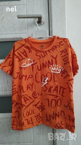 Детски тениски размер 110/116, снимка 5 - Детски тениски и потници - 40955843
