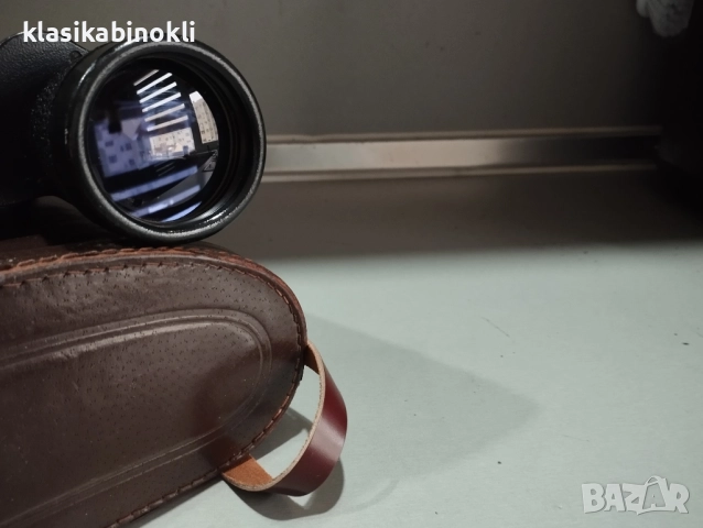 ТОП Немски Бинокъл Carl Zeiss Jena-JENOPTEM-10 х 50W--ГДР, снимка 12 - Екипировка - 52544843