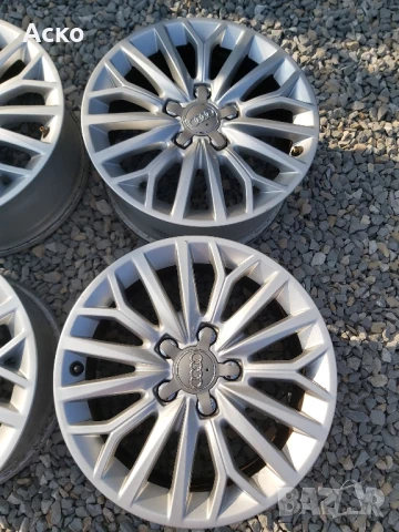 5x112 16.цола..7j ET48 оргинални АУДИ , снимка 3 - Гуми и джанти - 50941045